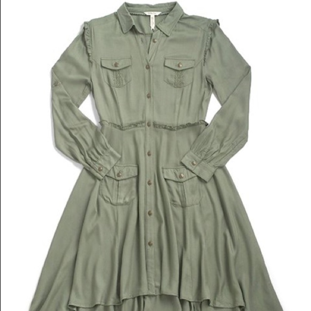 Matilda Jane Tree Canopy Dress NWT size M Green